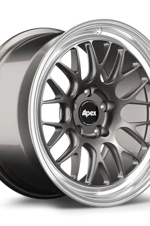 Last Chance Apex ML-10RT Forged Alloy Wheel 18x9.5 ET22 5x120 Anthracite - Machine