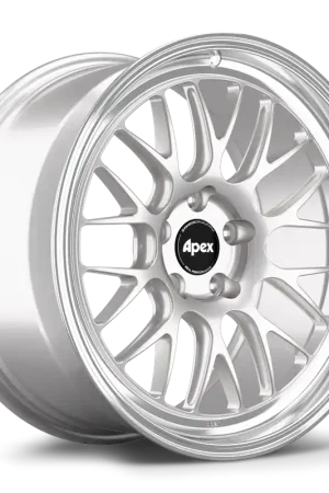 Express Delivery Apex ML-10RT Forged Alloy Wheel 19x10 ET32 5x120.65 Race Silver - Mach