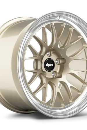 Apex ML-10RT Forged Alloy Wheel 19x11 ET22 5x112 Gloss Motorsport Gold Limited Time