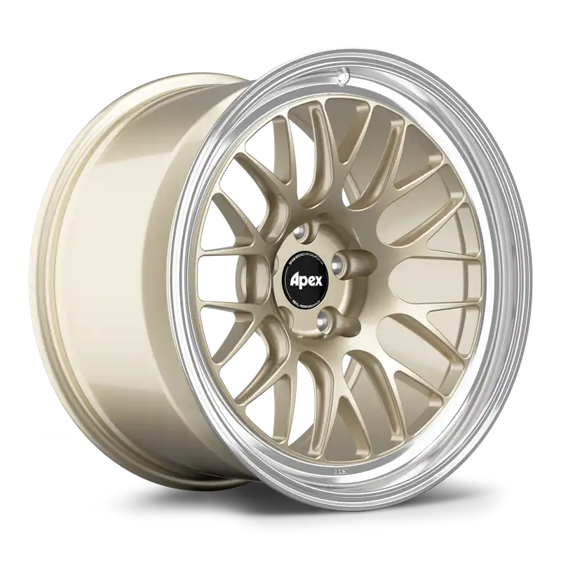Shop Now Apex ML-10RT Forged Alloy Wheel 19x11 ET9 5x120 Gloss Motorsport Gold