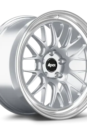 High Quality Apex ML-10RT Forged Alloy Wheel 19x12 ET41 5x120 Brushed Clear - Machi