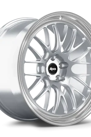 Genuine Apex ML-10RT Forged Alloy Wheel 20x11 ET18 5x112 Brushed Clear - Machi