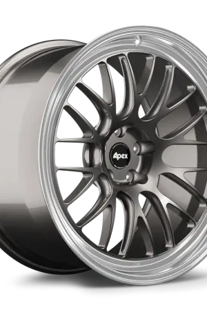 Apex ML-10RT Forged Alloy Wheel 20x10 ET8 5x112 Anthracite - Machined Professional Grade