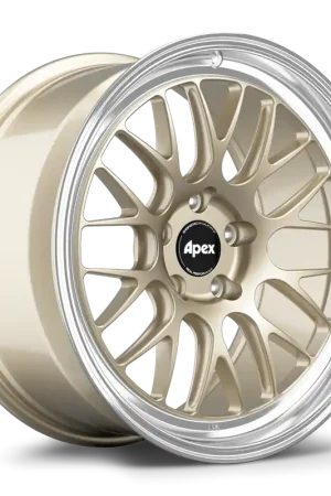 Get Yours Apex ML-10RT Forged Alloy Wheel 19x9 ET30 5x120 Gloss Motorsport Gold