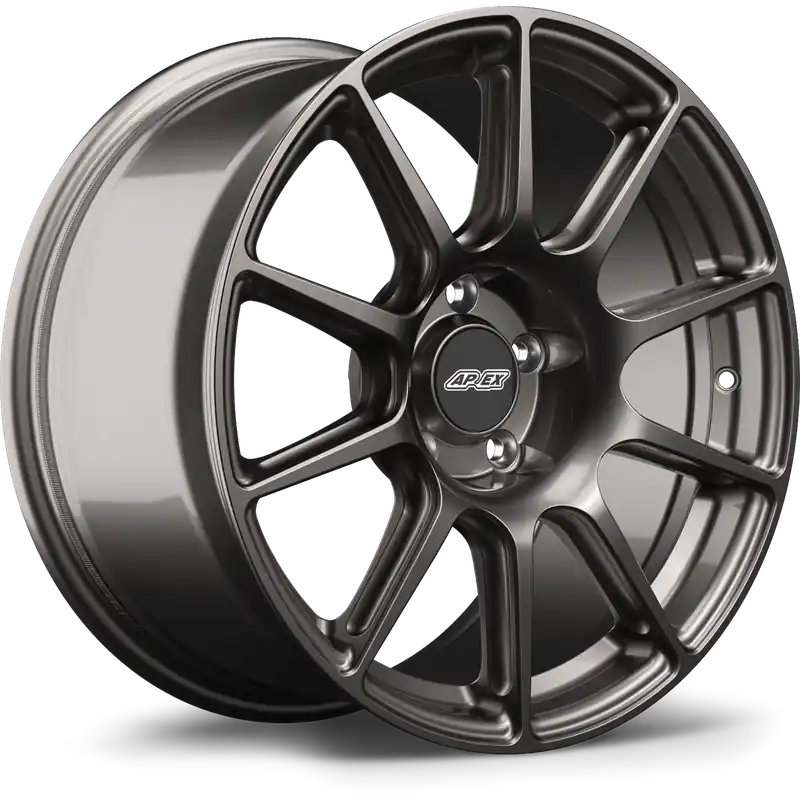 Apex SM-10 Alloy Wheel 17x8.5 ET43 5x112 Anthracite 57.1mm CB Authentic