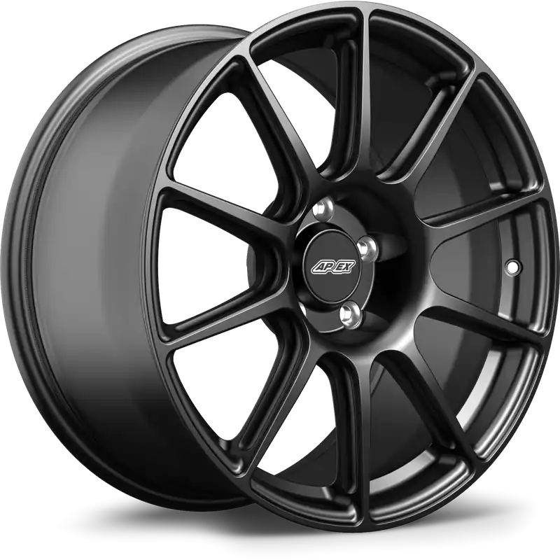 Next Day Delivery Apex SM-10 Alloy Wheel 18x8.5 ET42 5x130 Satin Black 71.6mm CB
