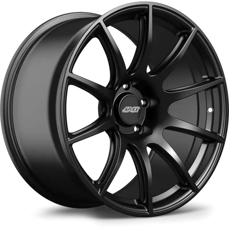 Apex SM-10 Alloy Wheel 19x9.5 ET28 5x120 Satin Black 72.56mm CB Weekend Sale
