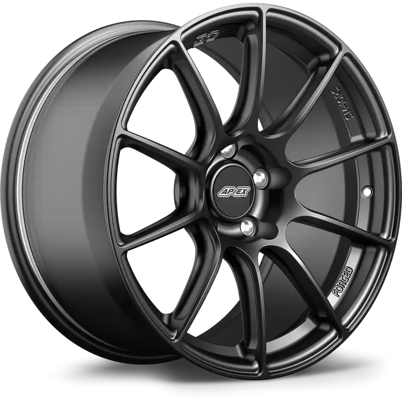 Express Delivery Apex SM-10RS Forged Alloy Wheel 18x10 ET36 5x130 Satin Black 71.6mm CB