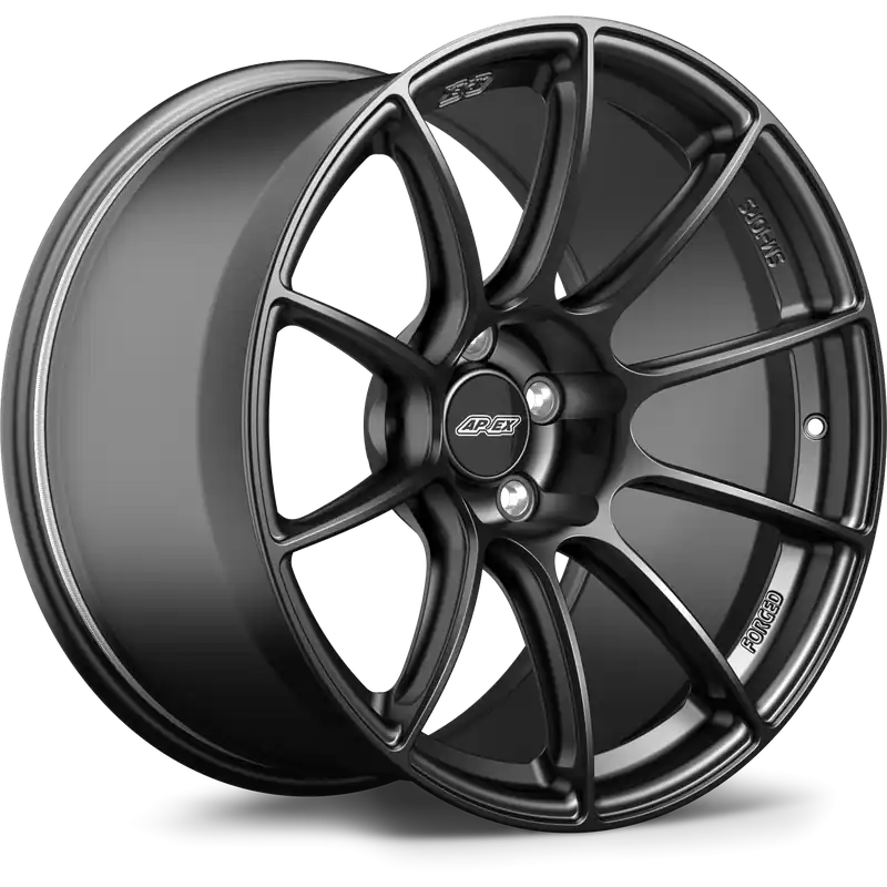 Clearance Apex SM-10RS Forged Alloy Wheel 19x11 ET22 5x112 Satin Black 66.6mm CB