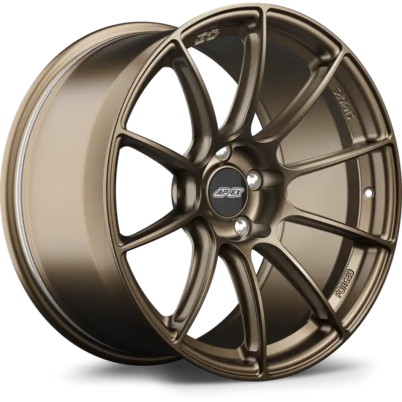 Discount Apex SM-10RS Forged Alloy Wheel 19x10.5 ET44 5x130 Satin Bronze 71.6mm