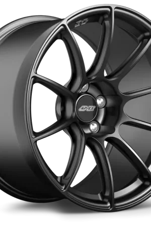 Direct From Manufacturer Apex SM-10RS Forged Alloy Wheel 19x11 ET9 5x120 Satin Black 67.1mm CB