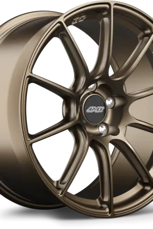 Certified Apex SM-10RS Forged Alloy Wheel 19x11 ET52 5x114.3 Satin Bronze 70.5mm