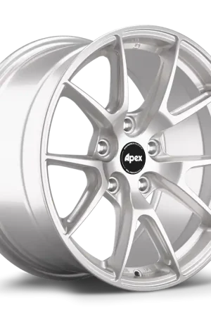 Apex VS-5 Alloy Wheel 17x9.5 ET35 5x120 Race Silver 72.56mm CB Handmade