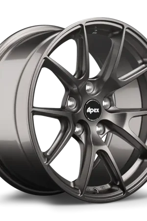 Budget Apex VS-5 Alloy Wheel 17x9 ET35 5x114.3 Anthracite 73.1mm CB