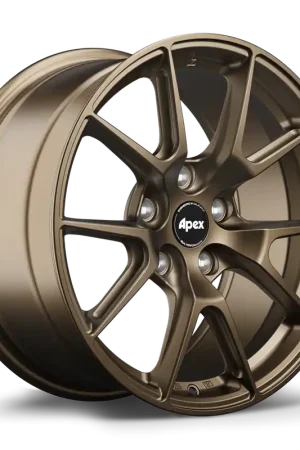 Apex VS-5 Alloy Wheel 17x9 ET48 5x100 Satin Bronze 56.1mm CB Original
