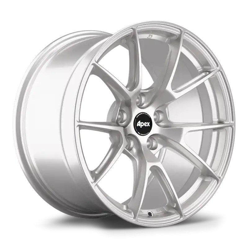 Apex VS-5 Alloy Wheel 18x10.5 ET22 5x120 Race Silver 72.56mm CB Next Day Delivery