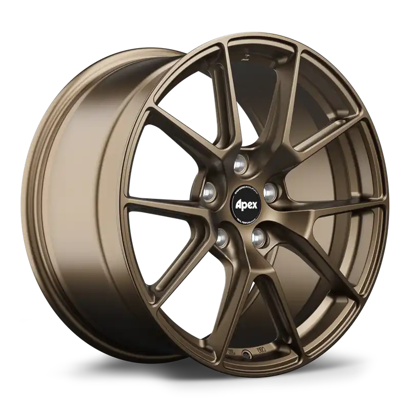 Price Cut Apex VS-5 Alloy Wheel 18x11 ET57 5x120.65 Satin Bronze 70.3mm CB