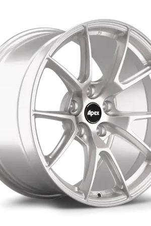 Apex VS-5 Alloy Wheel 18x11 ET44 5x120 Race Silver 72.56mm CB High Quality