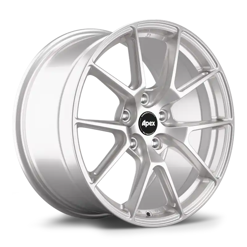 Apex VS-5 Alloy Wheel 18x8.5 ET43 5x112 Race Silver 57.1mm CB Exclusive