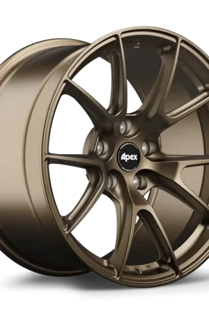 Apex VS-5 Alloy Wheel 18x9.5 ET22 5x114.3 Satin Bronze 73.1mm CB Grab Now