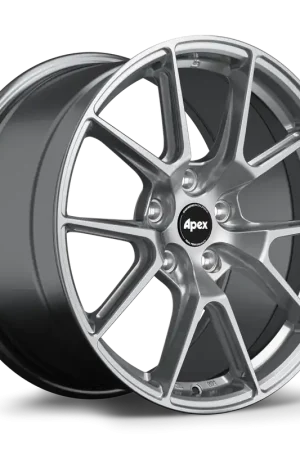 Apex VS-5 Alloy Wheel 18x9 ET42 5x112 Hyper Black 57.1mm CB Premium
