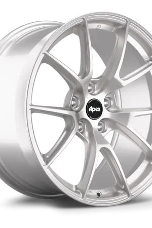 Top Rated Apex VS-5 Alloy Wheel 19x10.5 ET45 5x120 Race Silver 72.56mm CB