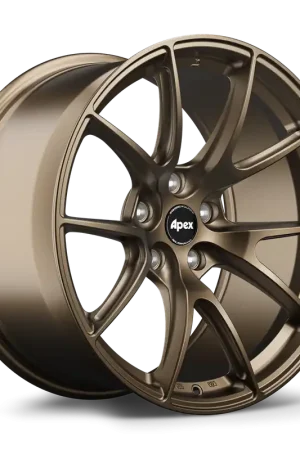 Apex VS-5 Alloy Wheel 19x10.5 ET22 5x114.3 Satin Bronze 66.1mm CB Top Rated