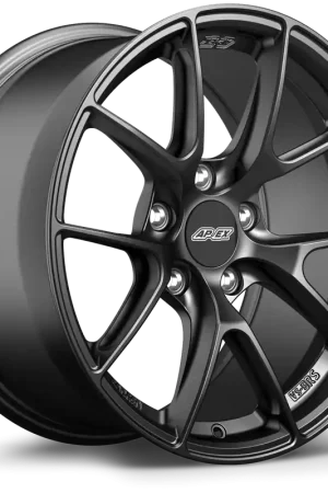 Free Returns Apex VS-5RS Forged Alloy Wheel 17x8 ET40 5x100 Satin Black 56.1mm CB