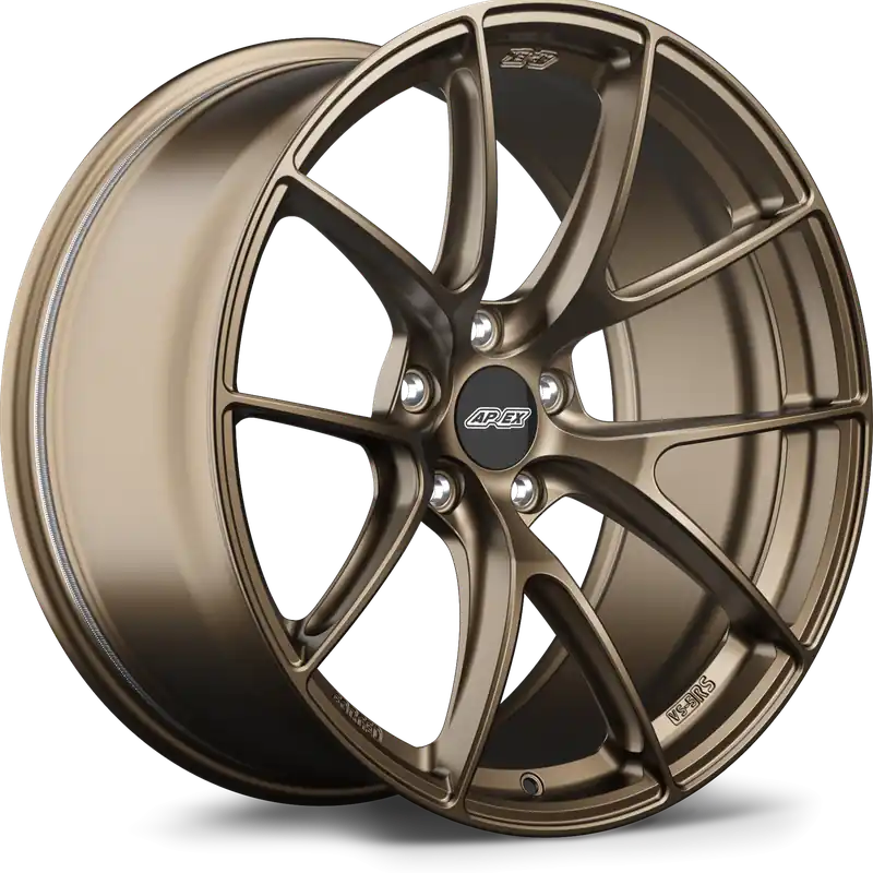 Flash Sale Apex VS-5RS Forged Alloy Wheel 20x11 ET44 5x120 Satin Bronze 72.56mm C