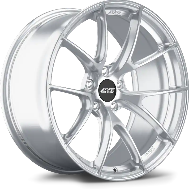 Today Only Apex VS-5RS Forged Alloy Wheel 20x12.5 ET55 5x120.65 Brushed Clear 70.