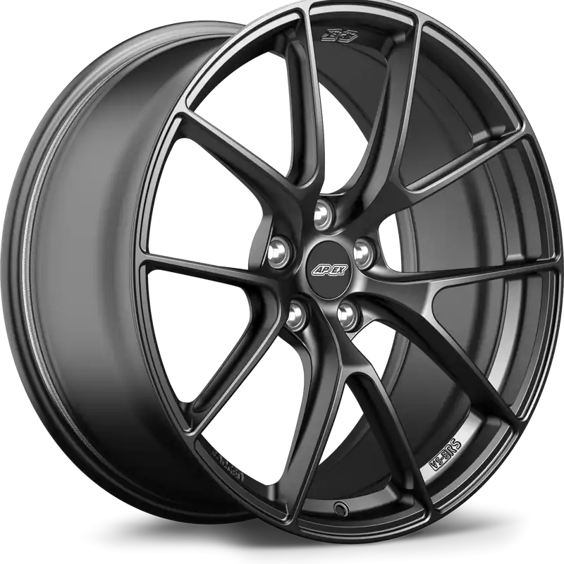 Secure Checkout Apex VS-5RS Forged Alloy Wheel 20x9.5 ET29 5x114.3 Satin Black 64.1mm