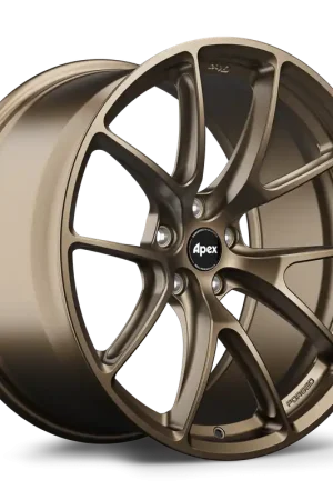 Premium Apex VS-5RX Forged Alloy Wheel 20x10.5 ET35 5x120 Satin Bronze 64.1mm
