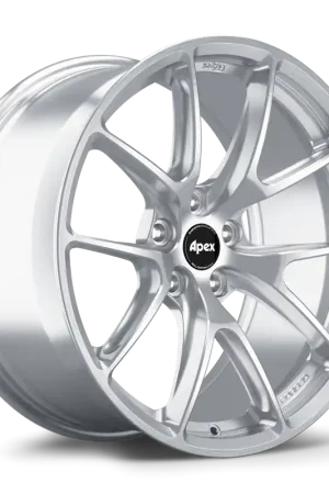 Crafted Apex VS-5RX Forged Alloy Wheel 19x9.5 ET33 5x114.3 Brushed Clear 64.1m