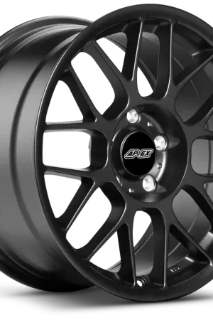 Apex ARC-8 Alloy Wheel 17x9 ET42 5x100 Satin Black 56.1mm CB Free Shipping