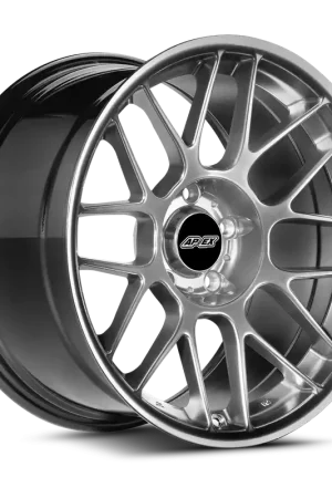 Apex ARC-8 Alloy Wheel 18x9.5 ET35 5x120 Hyper Black 72.56mm CB Original