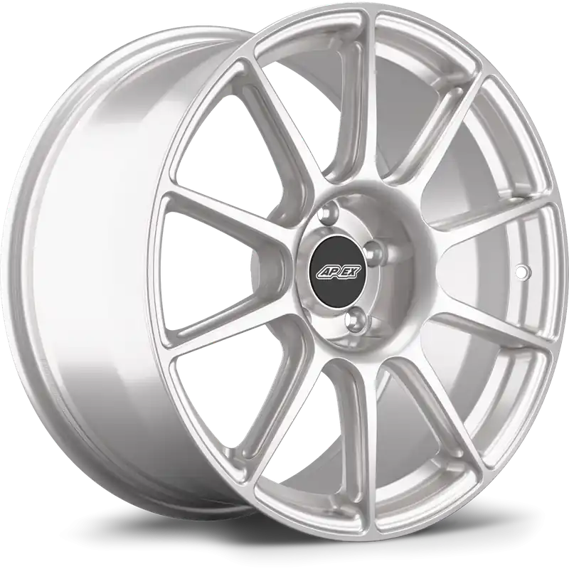 Direct From Manufacturer Apex SM-10 Alloy Wheel 18x9 ET42 5x112 Race Silver 57.1mm CB