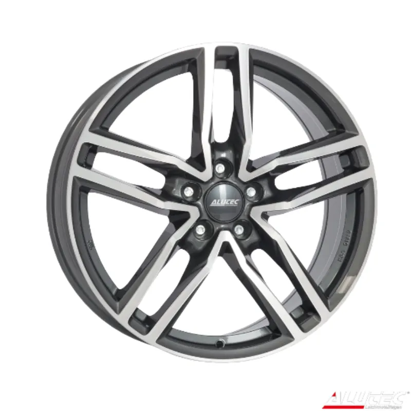 Limited Edition ALUTEC Ikenu Alloy Wheel 16x6.5 ET50 5x108 Graphite Polished 63.4mm CB