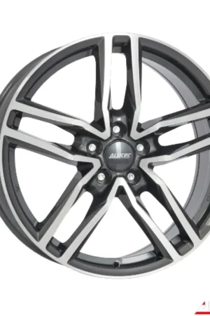Genuine ALUTEC Ikenu Alloy Wheel 18x8 ET45 5x112 Graphite Polished 70.1mm CB