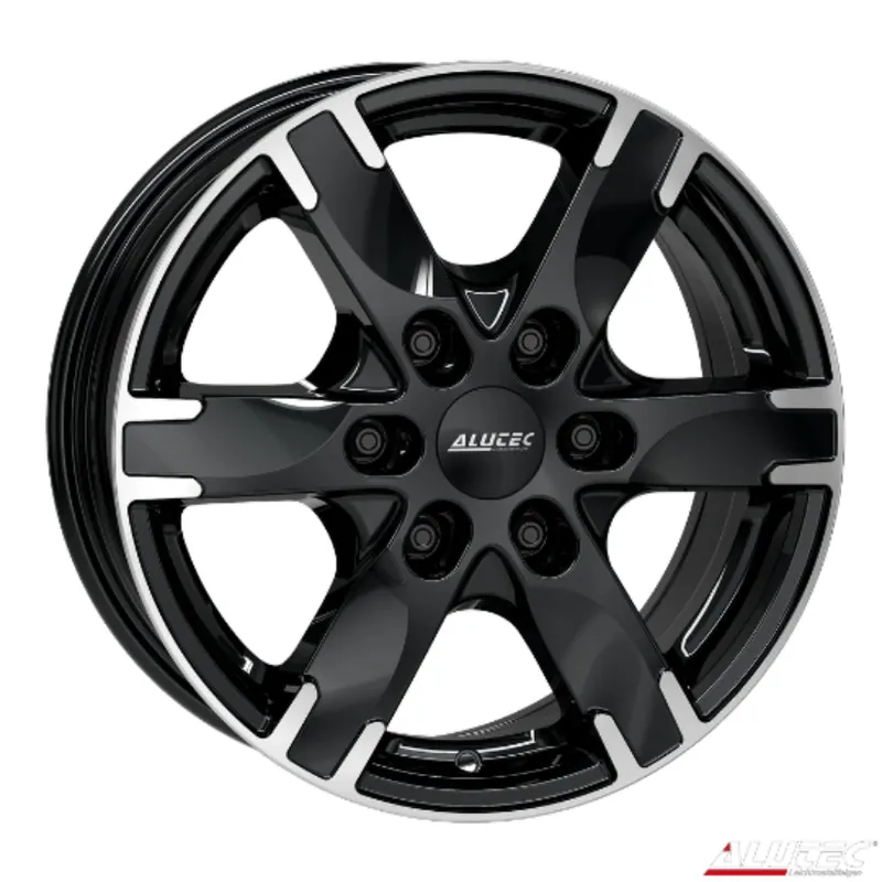ALUTEC Titan Alloy Wheel 16x7 ET45 6x114 Diamond Black Polished 66.1mm Limited Offer