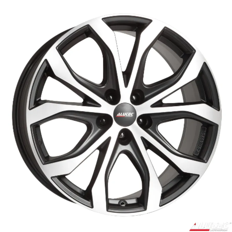 Best Price ALUTEC W10X Alloy Wheel 20x9 ET52 5x127 Racing Black Polished 71.6mm C