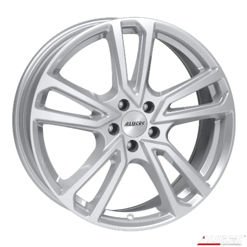 ALUTEC Tormenta Alloy Wheel 19x8 ET55 5x108 Polar Silver 63.4mm CB Top Rated