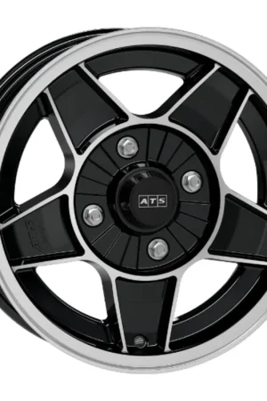Clearance ATS Classic Alloy Wheel 13x8 ET1 4x100 Diamond Black Polished 57.1mm C