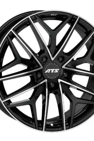 ATS Passion Alloy Wheel 21x10 ET18 5x112 Diamond Black Polished 66.5mm Next Day Delivery