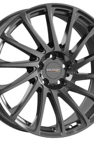 In Demand Wolfhart Flowformed Aero 2 Alloy Wheel 19x8.5 ET32 5x112 Gloss Black 7