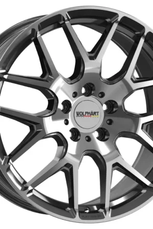 Wolfhart Flowformed Munich 3 Alloy Wheel 19x8.5 ET35 5x120 Gloss Black Super Sale