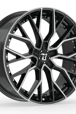 Wolfrace 71 Munich GTR Alloy Wheel 19x8.5 ET40 5x115 Gloss Raven Black Mega Sale