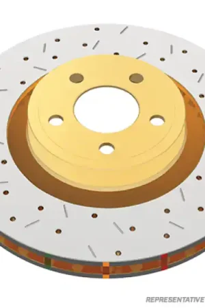 DBA 05-06 Pontiac GTO 4000 Series Drilled and Slotted Rear Rotor Trending