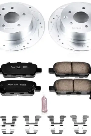 Bargain Power Stop 07-10 Nissan Altima Rear Z23 Evolution Sport Brake Kit — PMD Premier Motoring Development