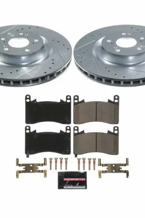 Power Stop 21-23 Acura TLX Front Z23 Evolution Brake Kit — PMD Premier Motoring Development Best Choice