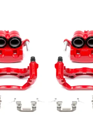 Power Stop 05-07 Infiniti G35 Front Red Calipers w/Brackets - Pair — PMD Premier Motoring Development Direct From Factory